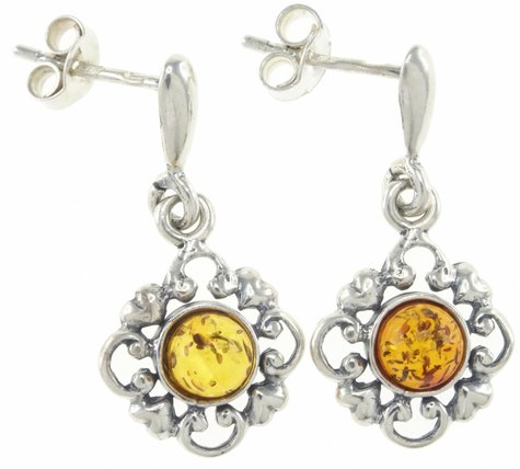 Сережки-пусети «Квіти»